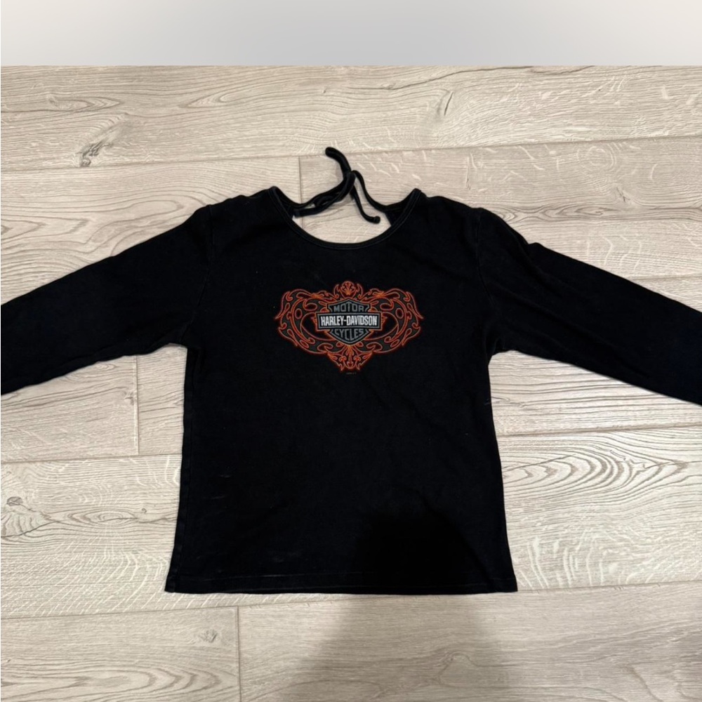 Black Long Sleeve Top